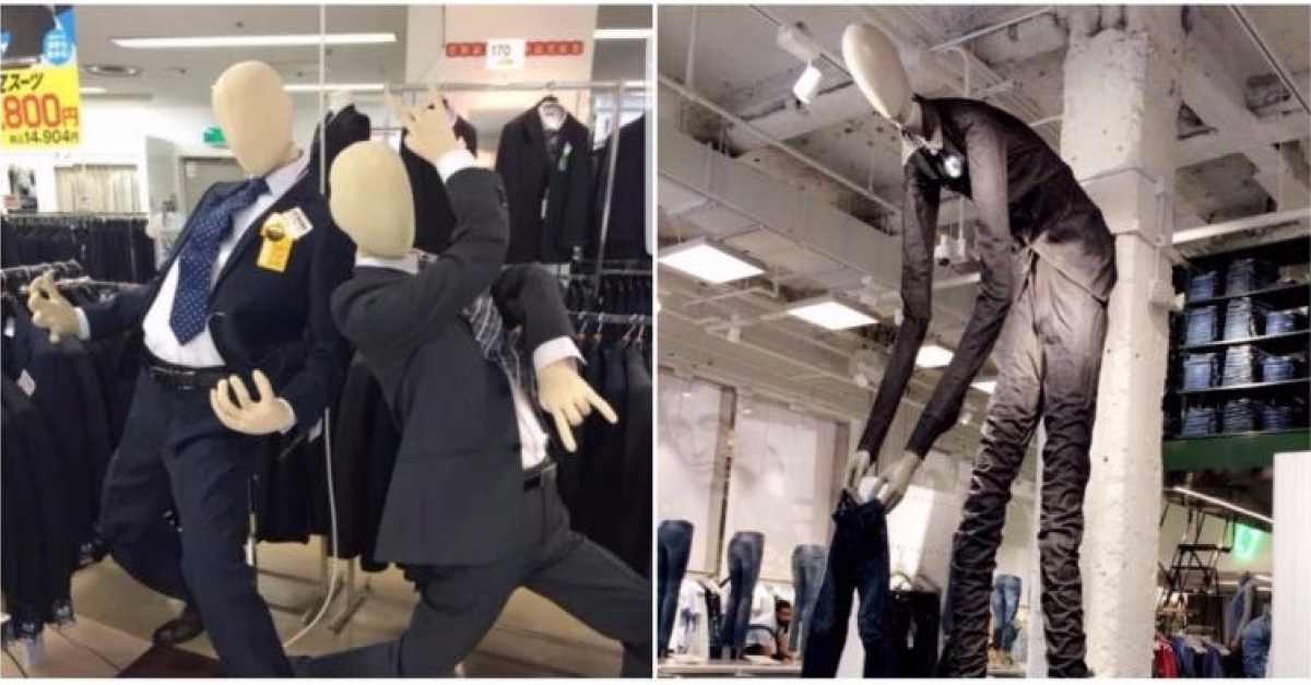 Mannequins In Some Rather Awkward Poses