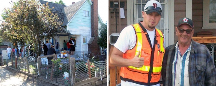 Illustration de l'article : Two teens made fun of his house, saying that it should be burned to the ground... Check out some people's amazing response!