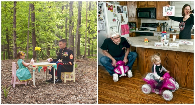 Illustration de l'article : 12 photos that remind us that the father-daughter bond is precious and magical...