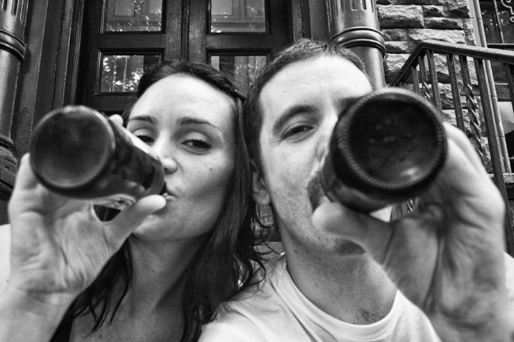 Illustration de l'article : This husband tries to sensitize the web by immortalizing the ravages cancer had on his wife...