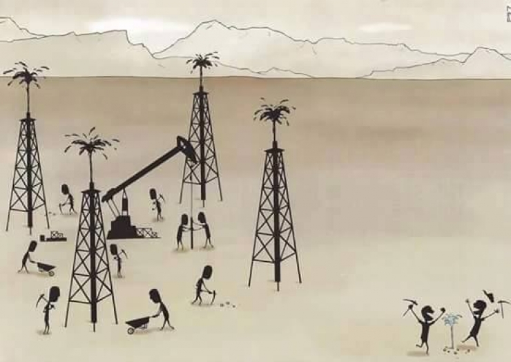 Illustration de l'article : These 15 drawings perfectly expose the modern world and its many excesses!