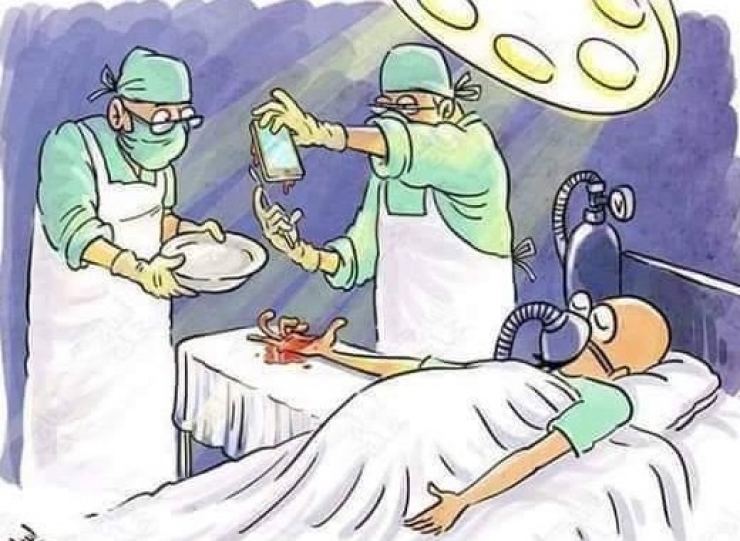 Illustration de l'article : These 15 drawings perfectly expose the modern world and its many excesses!