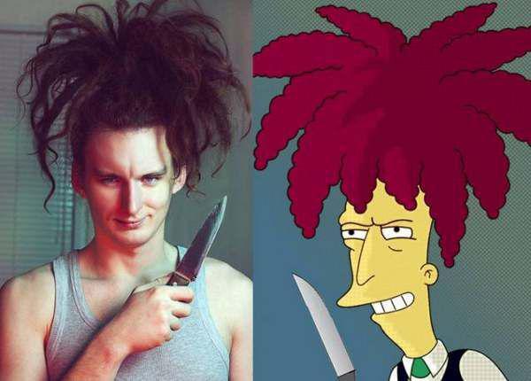 Illustration de l'article : 16 people who strangely resemble characters from “The Simpsons”