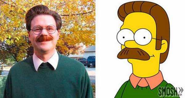 Illustration de l'article : 16 people who strangely resemble characters from “The Simpsons”