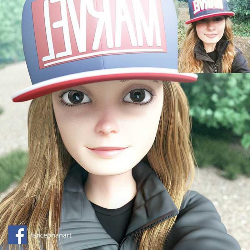 Illustration de l'article : Ranking of the 11 best profile photos transformed into 3D portraits!