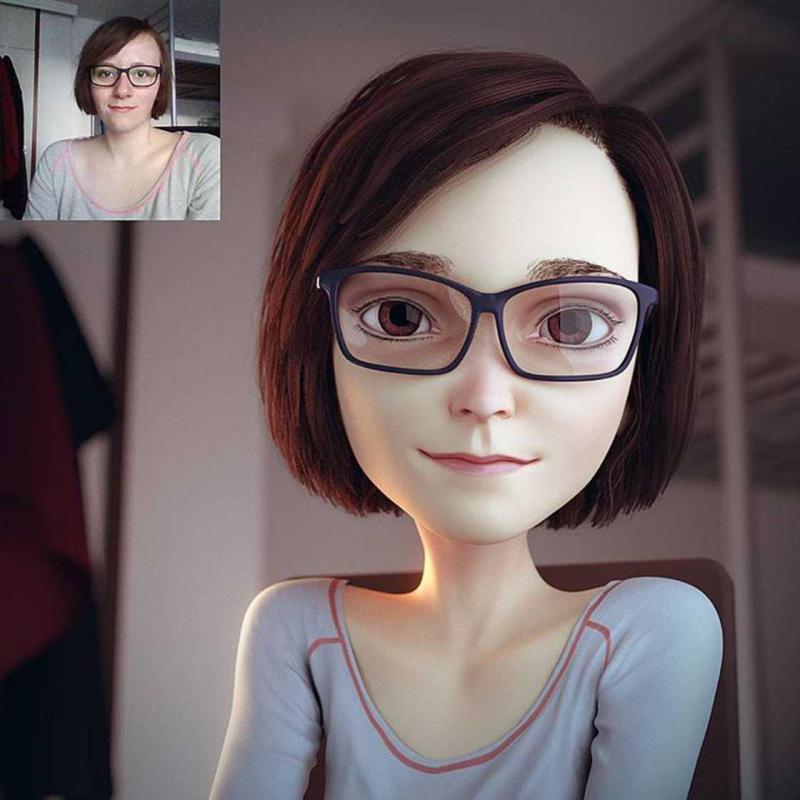 Illustration de l'article : Ranking of the 11 best profile photos transformed into 3D portraits!