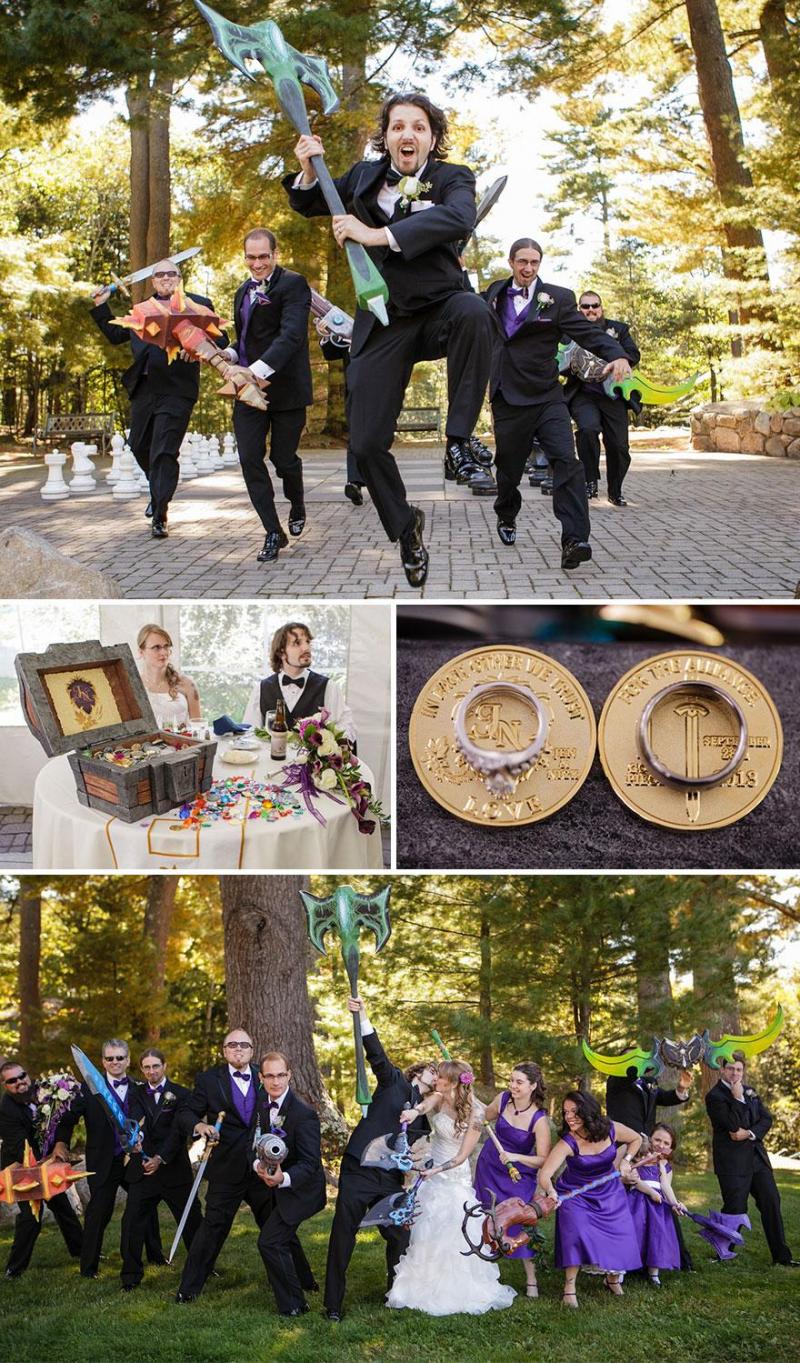 Illustration de l'article : 16 awesome Geek-themed weddings