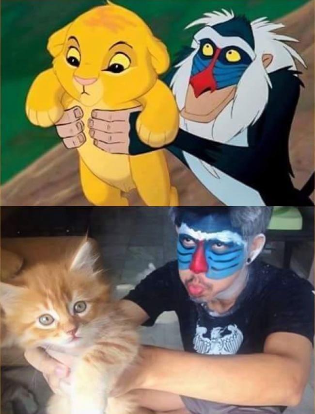 Illustration de l'article : 18 pictures of people imitating iconic heroes! Which ones are the funniest?