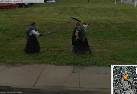 Illustration de l'article : 13 of the most unbelievable photos taken by Google Cars!