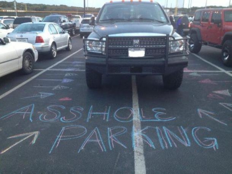Illustration de l'article : These 14 people will never park this way again...