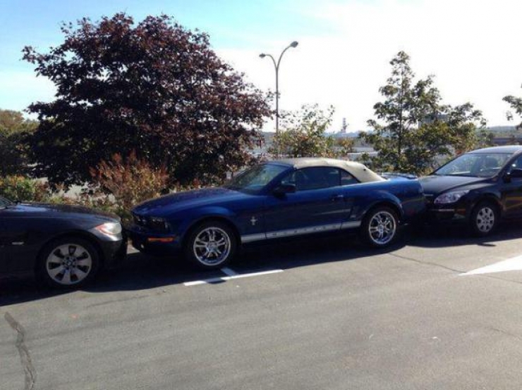 Illustration de l'article : These 14 people will never park this way again...