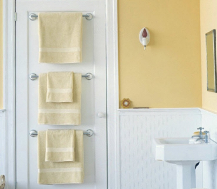 Illustration de l'article : Here are 10 tricks to get more space in a small bathroom... #3 is really awesome!