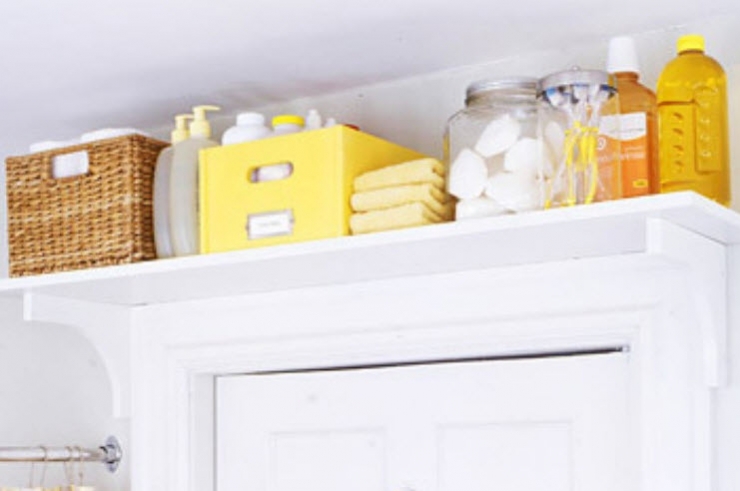 Illustration de l'article : Here are 10 tricks to get more space in a small bathroom... #3 is really awesome!