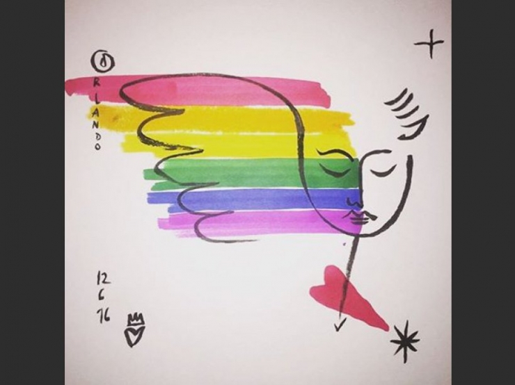 Illustration de l'article : 15 drawings honoring the victims of the attack in Orlando