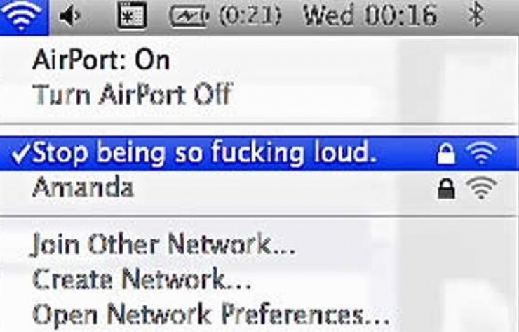 Illustration de l'article : When the WiFi name becomes a massive weapon of war between neighbors... 22 photos !