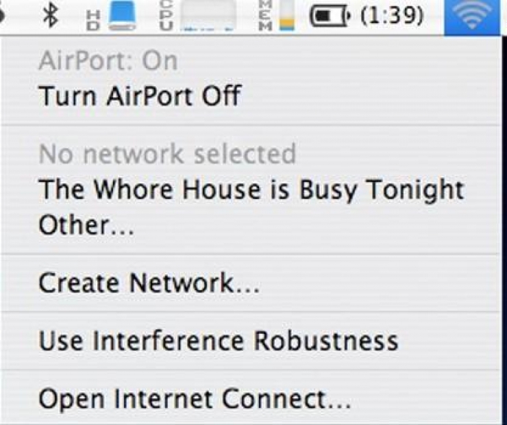 Illustration de l'article : When the WiFi name becomes a massive weapon of war between neighbors... 22 photos !