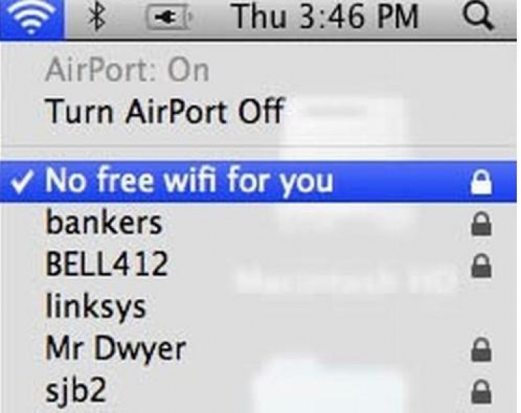 Illustration de l'article : When the WiFi name becomes a massive weapon of war between neighbors... 22 photos !