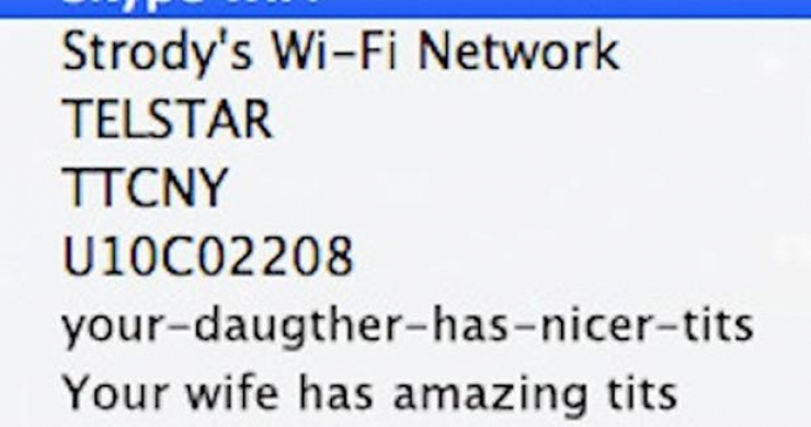 Illustration de l'article : When the WiFi name becomes a massive weapon of war between neighbors... 22 photos !