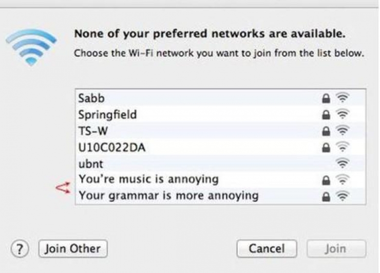 Illustration de l'article : When the WiFi name becomes a massive weapon of war between neighbors... 22 photos !