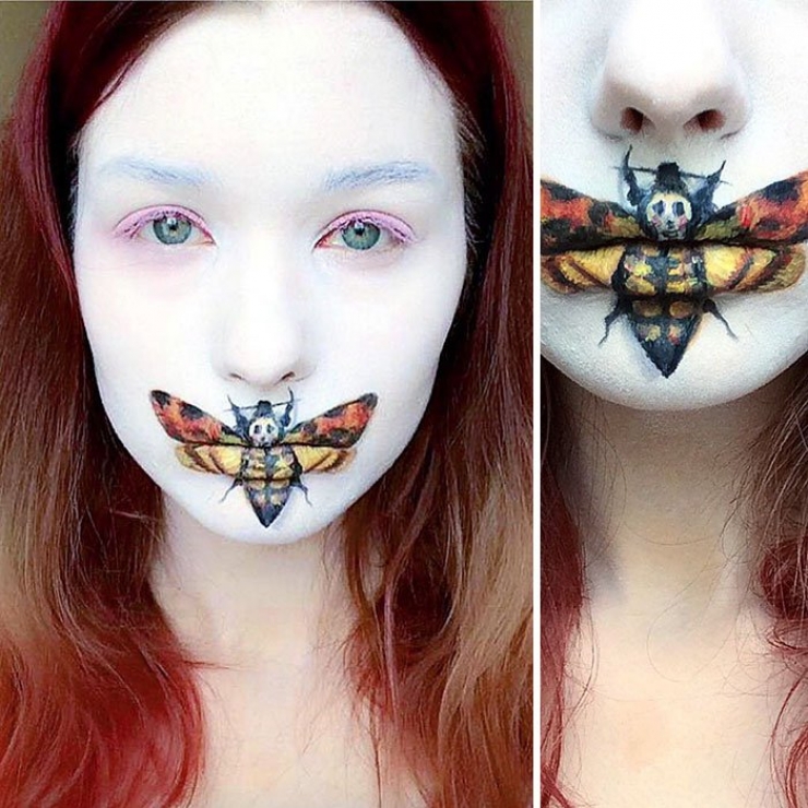 Illustration de l'article : 30 faces for the same person! This young lady’s surreal makeup is awesome!