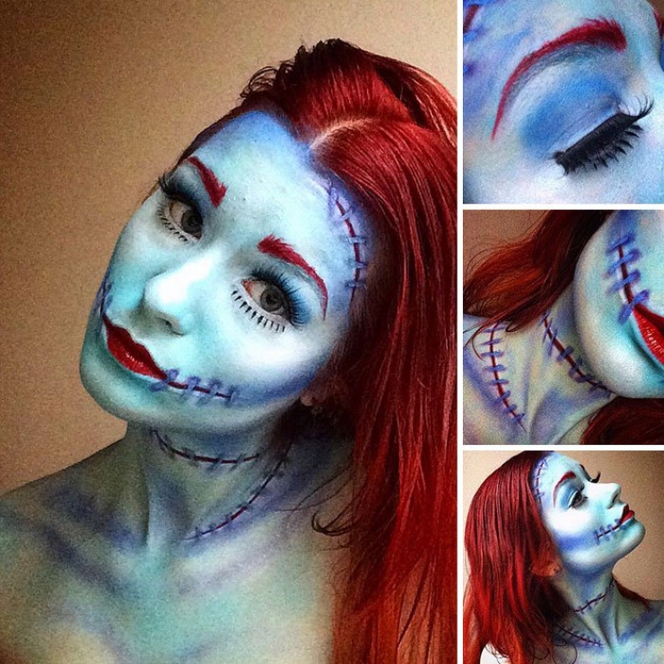 Illustration de l'article : 30 faces for the same person! This young lady’s surreal makeup is awesome!