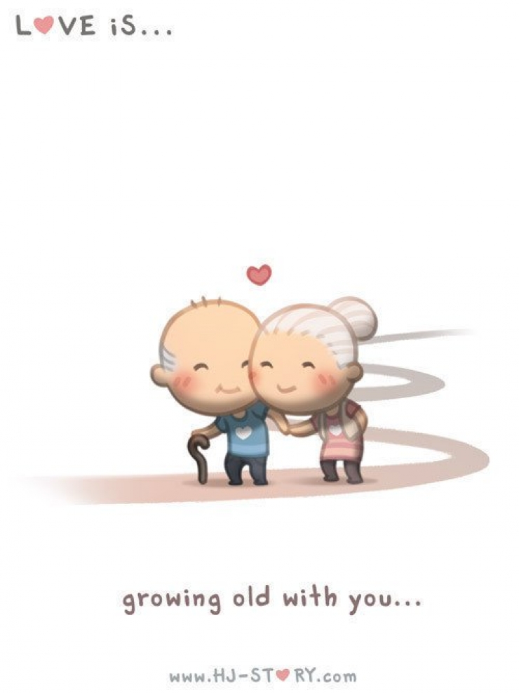 Illustration de l'article : He created these 28 illustrations to show his love for his wife... It's adorable!