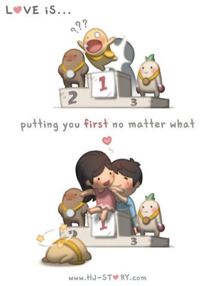 Illustration de l'article : He created these 28 illustrations to show his love for his wife... It's adorable!