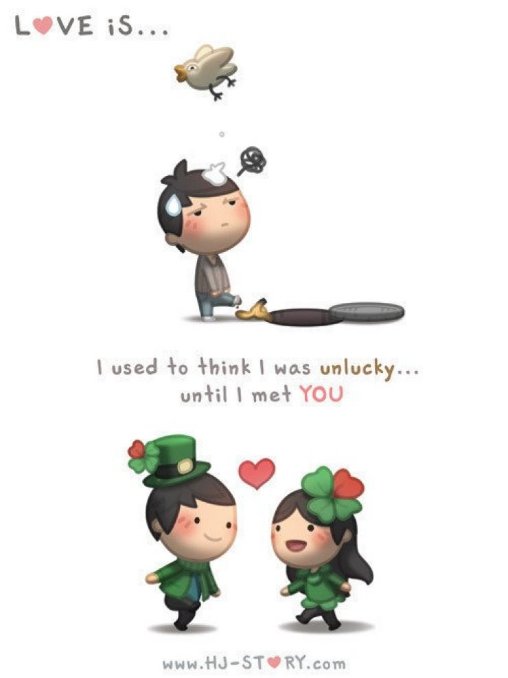 Illustration de l'article : He created these 28 illustrations to show his love for his wife... It's adorable!