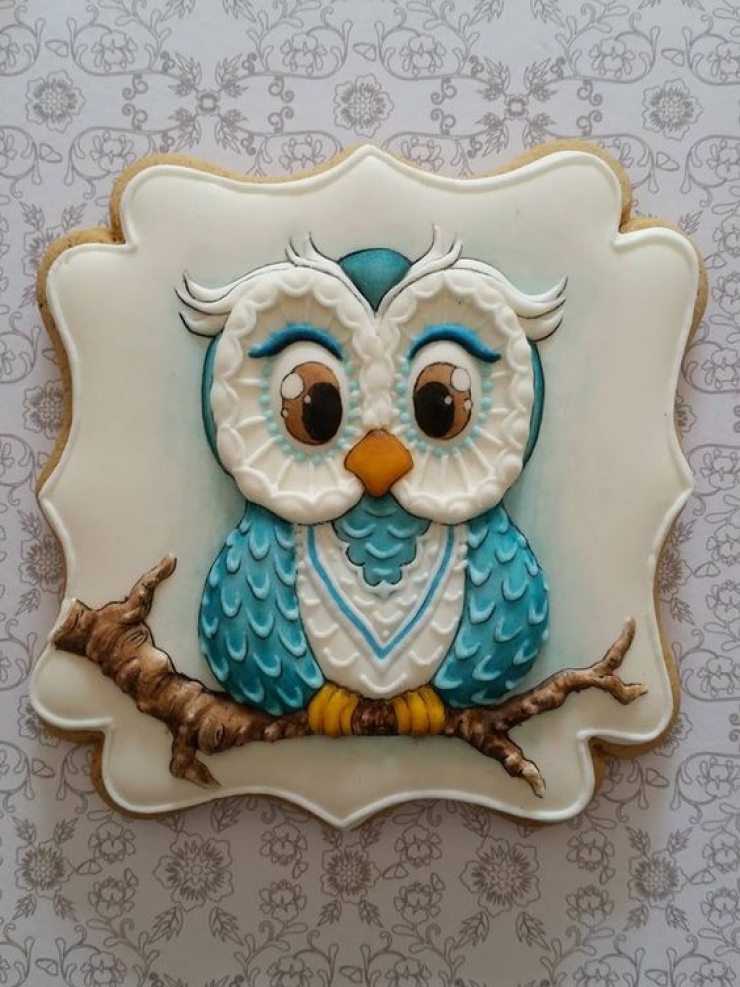 Illustration de l'article : 15 incredible cakes inspired by owls... "Who" comes up with such great things?