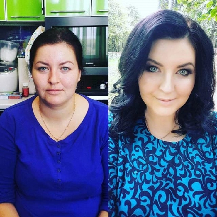 Illustration de l'article : The power of makeup in a new series of before/after photos by Goar Avetisyan!