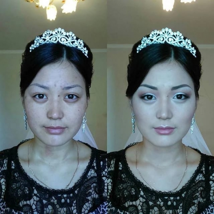 Illustration de l'article : The power of makeup in a new series of before/after photos by Goar Avetisyan!