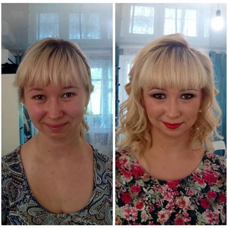 Illustration de l'article : The power of makeup in a new series of before/after photos by Goar Avetisyan!