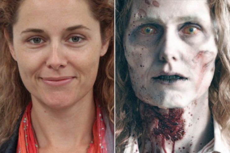 Illustration de l'article : 14 photos that show how much talent the makeup artists from The Walking Dead have