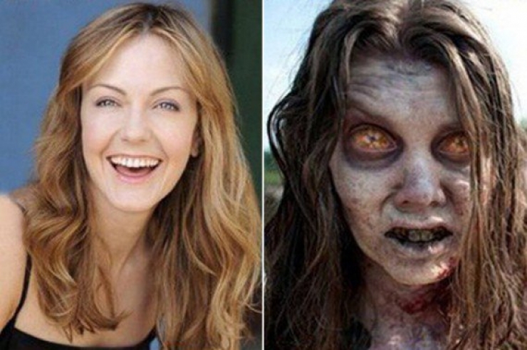 Illustration de l'article : 14 photos that show how much talent the makeup artists from The Walking Dead have