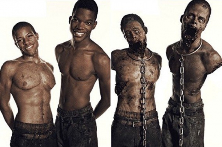 Illustration de l'article : 14 photos that show how much talent the makeup artists from The Walking Dead have