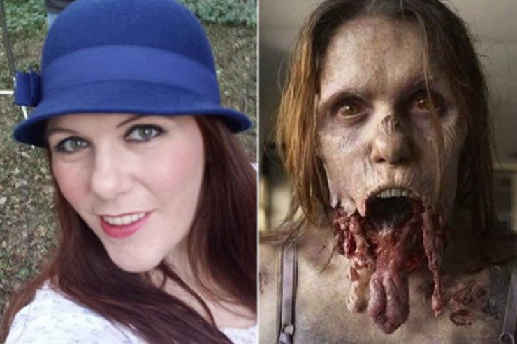 Illustration de l'article : 14 photos that show how much talent the makeup artists from The Walking Dead have