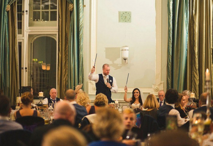 Illustration de l'article : Being big fans of Harry Potter, this couple absolutely wanted a magical wedding!