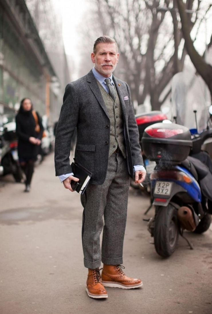 Illustration de l'article : These older men could really give a lot of young people a lesson in style!