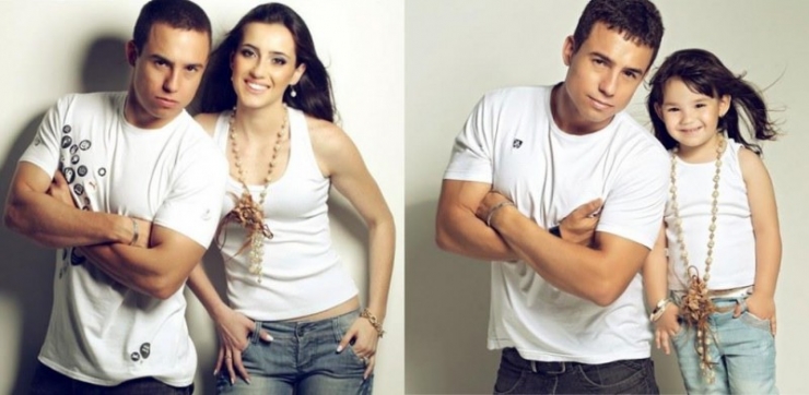 Illustration de l'article : 4 years after the death of his wife, this husband and daughter paid tribute to her, and it's moving the whole world!