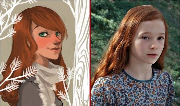 Illustration de l'article : Which of these actors looks the least like his or her character in the book?