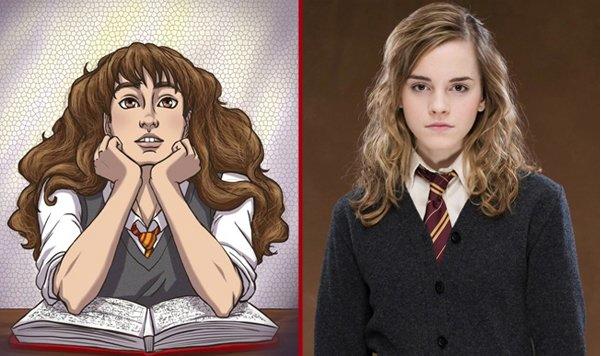 Illustration de l'article : Which of these actors looks the least like his or her character in the book?