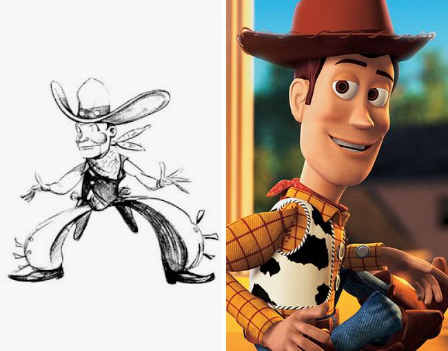 Illustration de l'article : 16 early sketches of cartoon characters from our childhood! Which ones are the most surprising?