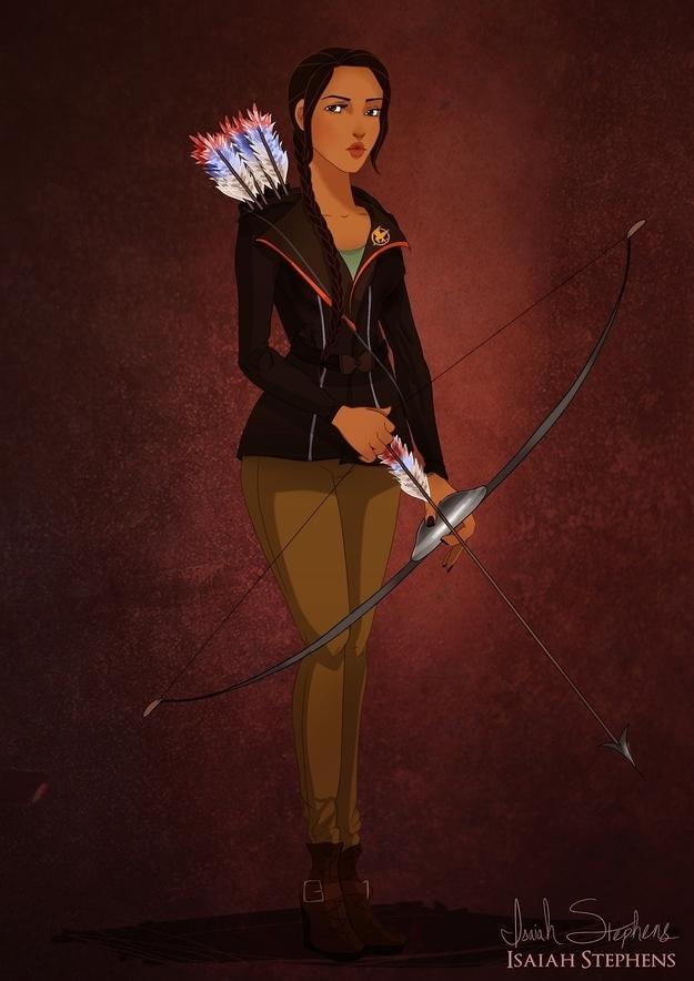 Illustration de l'article : When Disney princesses dress in the costumes of 11 pop culture heroines!