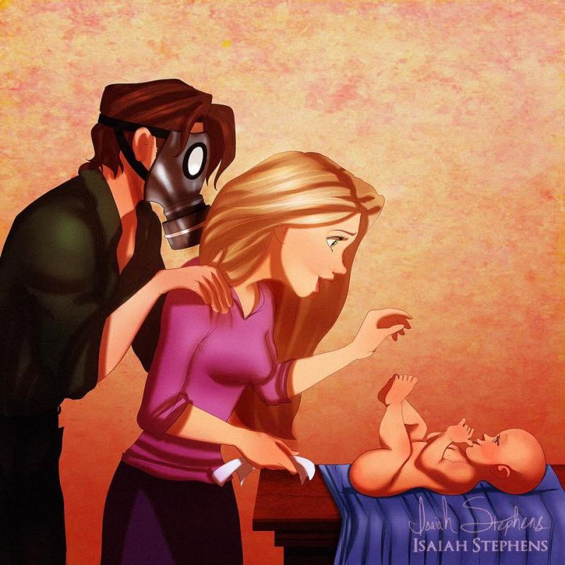 Illustration de l'article : 10 Disney princesses imagined as moms and moms-to-be! Which ones are the most adorable?