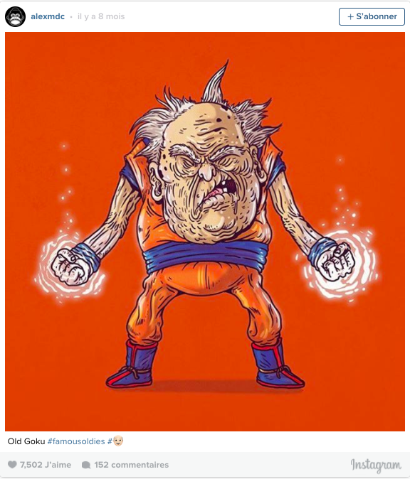 Illustration de l'article : What would our superheroes look like if they were a little older?