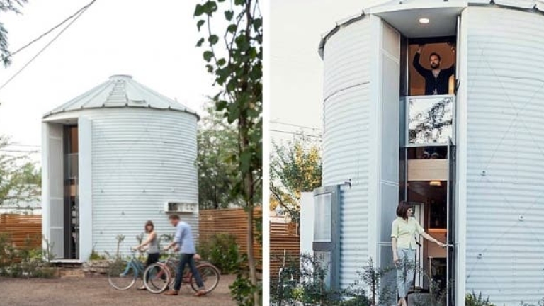 An architect, he transformed a grain silo into a house that's really ...