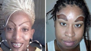 Illustration : "28 people who did whatever with their eyebrows"