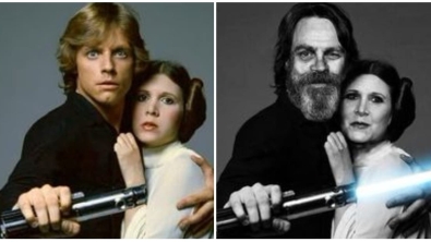 Illustration : "Before and after, look at how the Star Wars actors have changed"