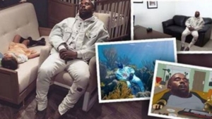 Illustration : "Kanye West falls asleep and internet users have some fun Photoshopping him..."