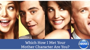 Illustration : "Which "How I Met Your Mother" character are you?"